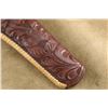 Image 5 : Heiser No. 731 7.5" Colt Single Action Army Chamois Lined Hand Carved Leather Flap Holster