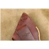 Image 8 : Heiser No. 731 7.5" Colt Single Action Army Chamois Lined Hand Carved Leather Flap Holster