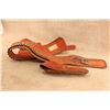 Image 10 : Sid Cesar's Custom- Hand Tooled Leather "wal-mar" Buscadero Double Gun Holster Rig With Provenance