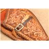 Image 16 : Sid Cesar's Custom- Hand Tooled Leather "wal-mar" Buscadero Double Gun Holster Rig With Provenance