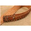 Image 18 : Vintage 1930s C.P. Shipley Kansas City, Mo Studded Gun Rig, 22 Cal Loop Belt, Double Loop Holster