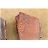 Image 16 : Pair Of A.W. Brill Austin, Texas Basket Weave Tooled Leather Holsters, 6" Right And 5" Left Hand Set