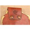 Image 10 : Vintage, 1930s, H.H. Heiser, 755, Belt Loop, Leather, Carved Laced 5.5" Saa Holster