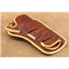 Image 1 : Vintage, 1930s, H.H. Heiser, 755, Belt Loop, Leather, Carved Laced 5.5" Saa Holster