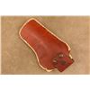 Image 6 : Vintage, 1930s, H.H. Heiser, 755, Belt Loop, Leather, Carved Laced 5.5" Saa Holster