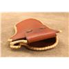 Image 7 : Vintage, 1930s, H.H. Heiser, 755, Belt Loop, Leather, Carved Laced 5.5" Saa Holster