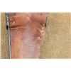 Image 7 : Antique Early 1900s A.W. Brill Austin, Texas Floral Tooled Leather Rh Holster For 4" Revolvers