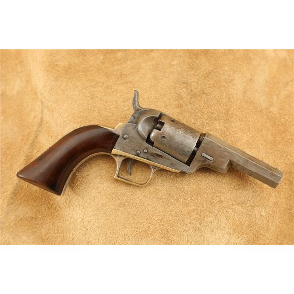 First Year Colt Model 1848 Baby Dragoon .31 Cal 5-shot 4" Percussion Revolver, 1848 Antique