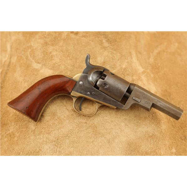 Colt Model 1849 Pocket "wells Fargo" .31 Cal 5-shot 3" Percussion Revolver, 1856 Antique