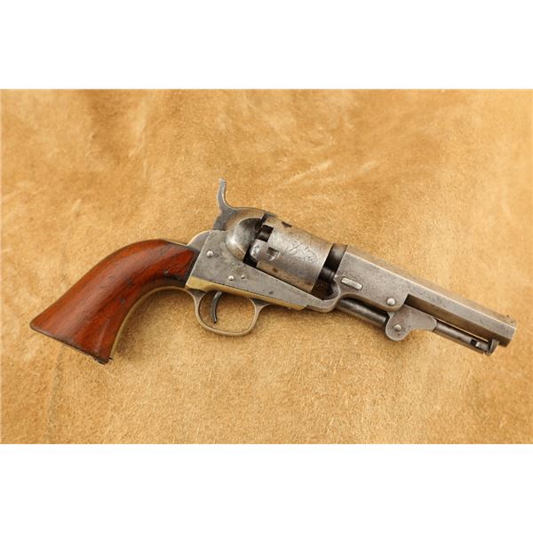 Colt Model 1849 Pocket Two Line New York 5-shot .31 Cal 4" Percussion Revolver, 1857 Antique