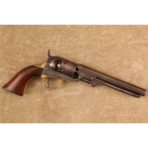 Colt Model 1849 Pocket One Line New York 6-shot .31 Cal 6" Percussion Revolver, 1863 Antique