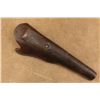 Image 6 : Antique 1800s Colt 1860 Army 8" Barrel Slim Jim Stamped 46 Tooled Leather Pistol Holster