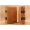 Image 1 : Antique 1881 Jefferson Davis Rise Fall Confederate Government 2v Rebacked Leather Book Set