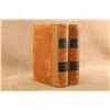 Image 6 : Antique 1881 Jefferson Davis Rise Fall Confederate Government 2v Rebacked Leather Book Set