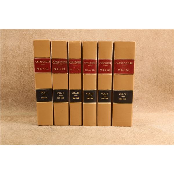 Vintage 1991 Armory Publications W.R.A. Co. Catalogues 6-book Set Volumes I-vi Winchester