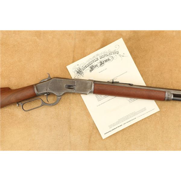 Rare Winchester Model 1873 Open Top Set-trigger 26" Octagon .44-40 Lever Rifle, 1877 Antique