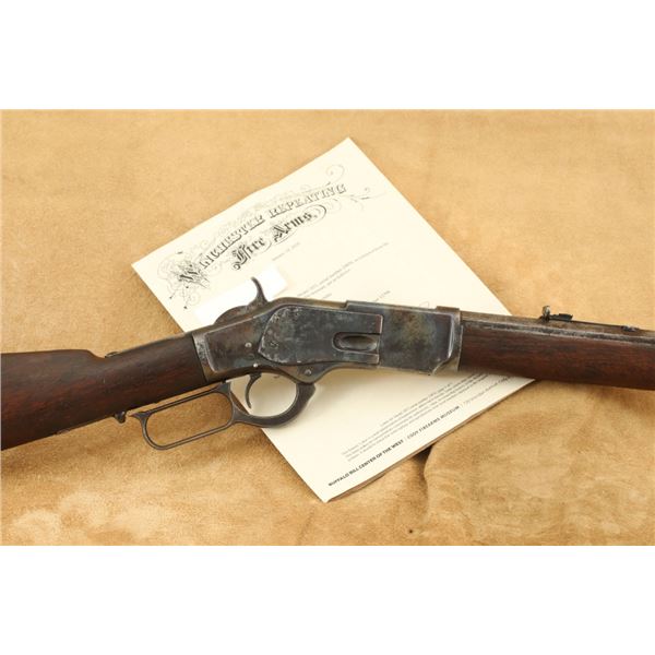 Winchester 1st Model 1873 24" Octagon .44-40 Wcf Lever Action Rifle, 1878 Antique, Letter