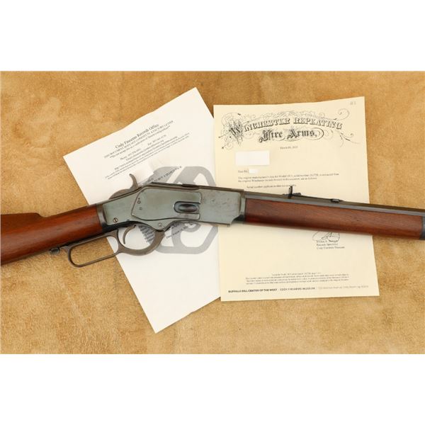 Gorgeous Winchester 1873 3rd Model Half-magazine .44-40 Wcf Lever Action Rifle, 1888 Antique