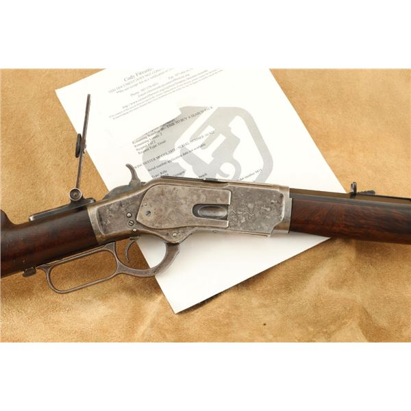 5-feature Special Order Winchester Model 1873 24" .38-40 Wcf Lever Action Rifle, 1883 Antique