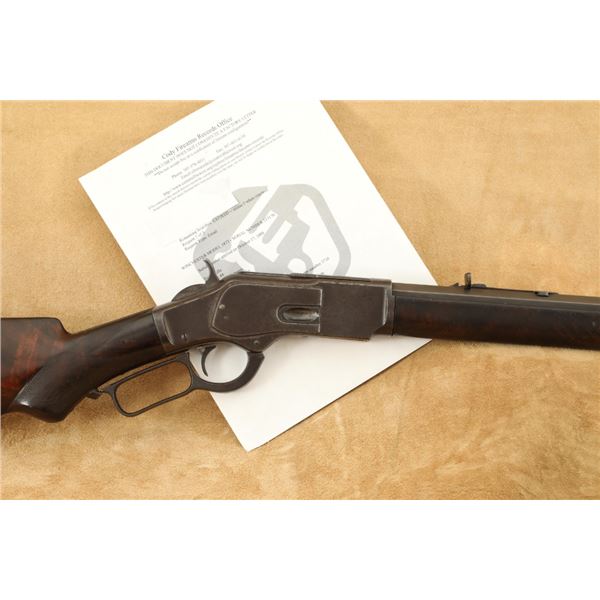 5-feature Special Order Winchester Model 1873 Deluxe 32" .44-40 Wcf Lever Rifle, 1889 Antique