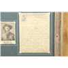 Image 4 : Framed Antique 1889 Buffalo Bills Wild West Co Paris Letter To Doctor 20x18", Authenticated