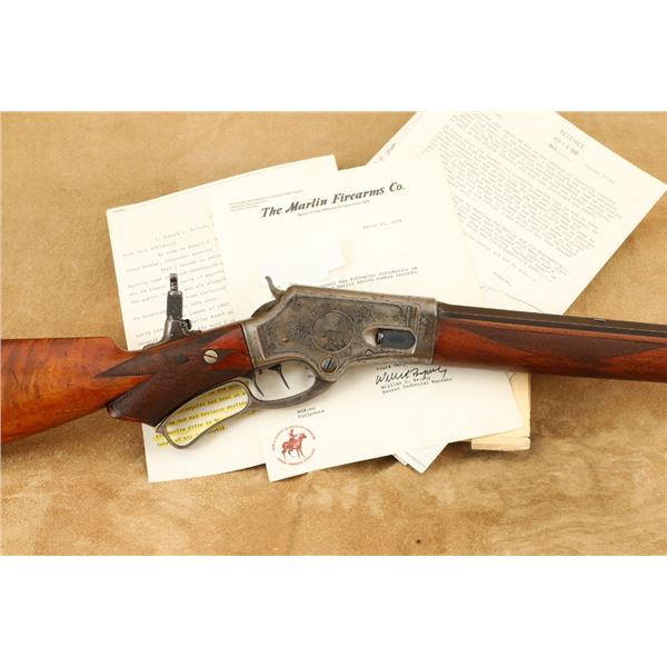 Buffalo Bill Cody Attributed Marlin Model 1881 High Grade Deluxe .45-70 Lever Rifle 1891 Antique