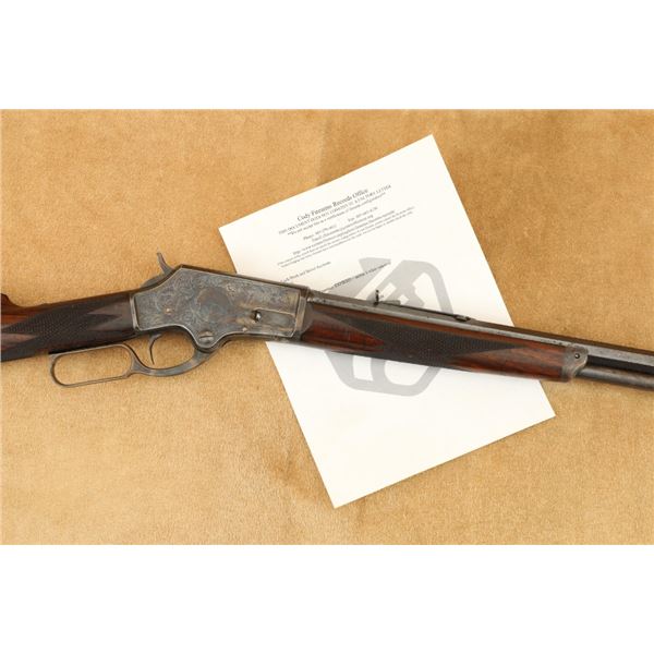 Engraved Marlin Model 1881 Small Receiver High Grade Deluxe .32-40 24" Lever Rifle 1887 Antique