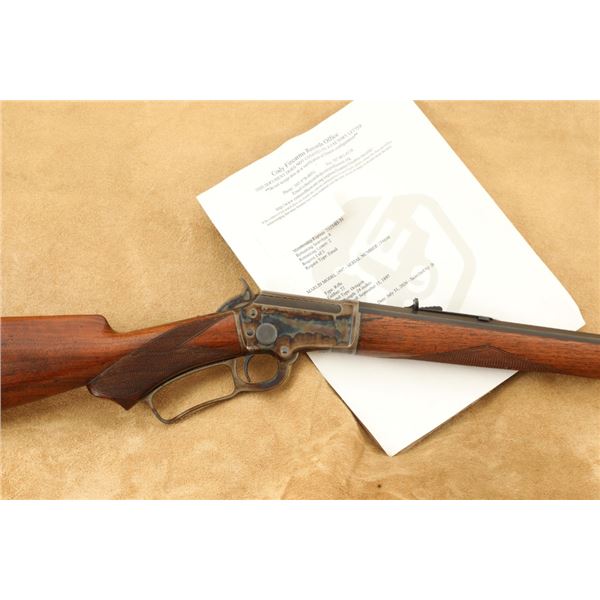 First Year Marlin Model 1897 28" .22 Short Long Lr Lever Action Rifle Mfd 1897 Antique