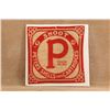 Image 1 : Vintage 1920s Peters Cartridge Co Ammunition 10.75x10.75" Advertising Dealer Counter Felt Mat