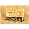 Image 1 : Antique 1896 Peters .32 S&w Ammunition Box & 10 Cartridges Quick Shot Powder, Q Headstamp