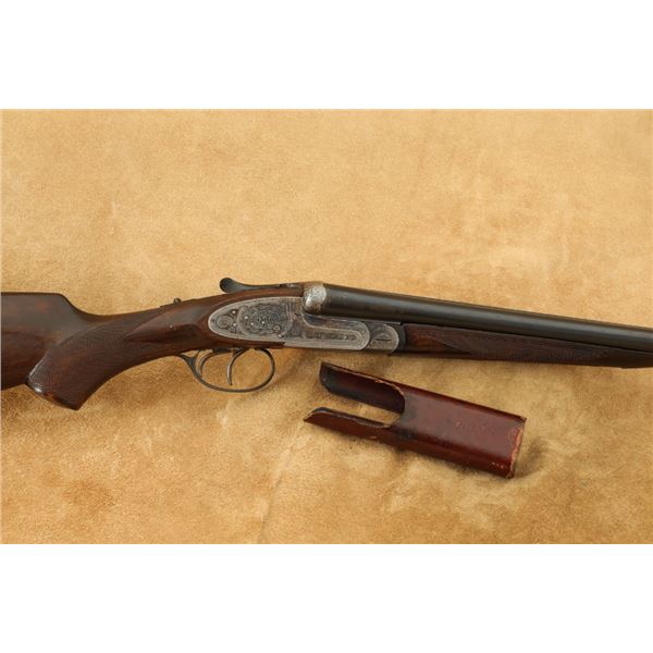Ignacio Ugartechea Hammerless Sidelock 20 Gauge 27.625" Side By Side Shotgun, 1963 C&r