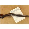 Image 1 : Colt Model 1883 Hammerless 12 Gauge 30" Side By Side Shotgun With Letter, 1886 Antique