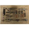 Image 1 : Antique 1880s Winchester 13pc Molds & Tools Lot, Bench Mount W/ Sleeve, Missing Pins