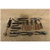 Image 2 : Antique 1880s Winchester 13pc Molds & Tools Lot, Bench Mount W/ Sleeve, Missing Pins