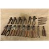 Image 3 : Antique 1890s Winchester & Ideal 5-10" Iron & Wood Reloading Tools & Bullet Molds Lot, Missing Pins