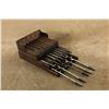 Image 11 : Antique 1920s Winchester Repeating Arms Co. 13 Piece Auger Bit Set In Wood Case