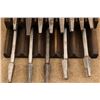 Image 3 : Antique 1920s Winchester Repeating Arms Co. 13 Piece Auger Bit Set In Wood Case