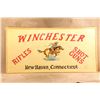 Image 3 : Vintage 2000s Grey Eagle Winchester 48.5x24.5 Wood Hand Painted Advertising Trade Sign Frame