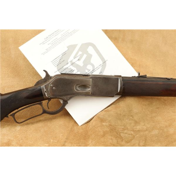 Early Winchester Model 1876 Deluxe 28" Octagon .45-75 Lever Action Rifle, 1878 Antique