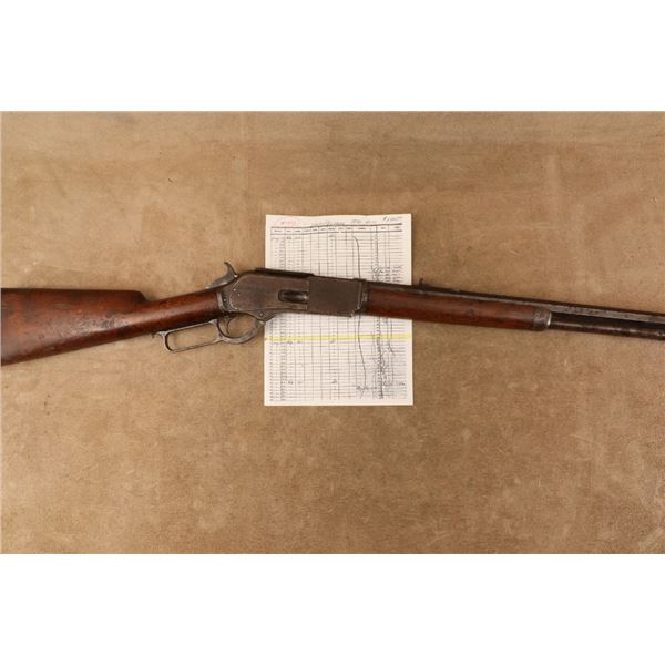 Early Winchester Model 1876 Centennial 28" Set-trigger .45-75 Lever Action Rifle, 1877 Antique
