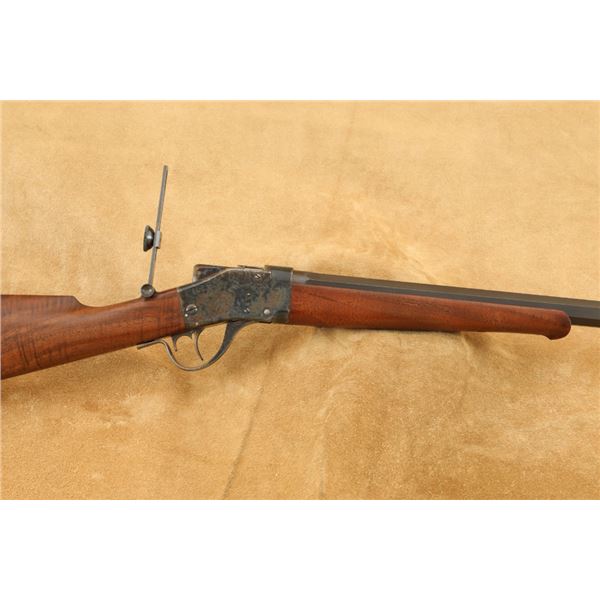 Scarce Monarch Tool Co. Argus Barker Sharps Borchardt 1878 30" .45-110 Target Rifle 1989