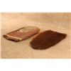 Image 23 : 2 Pairs Antique Sleigh Driving Gauntlet Mittens Hair On Horsehide Leather Gloves Large 19th Century