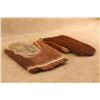 Image 25 : 2 Pairs Antique Sleigh Driving Gauntlet Mittens Hair On Horsehide Leather Gloves Large 19th Century