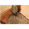 Image 26 : 2 Pairs Antique Sleigh Driving Gauntlet Mittens Hair On Horsehide Leather Gloves Large 19th Century
