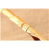 Image 10 : Signed Dale Ramsey Hand Carved Diamond Willow Walking Stick Cane Horse Head Handle 39" Long Folk Art