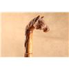 Image 8 : Signed Dale Ramsey Hand Carved Diamond Willow Walking Stick Cane Horse Head Handle 39" Long Folk Art