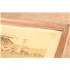 Image 13 : Antique 1922 Miles City Roundup 41x9 Framed Panoramic Silver Gelatin Photo Print