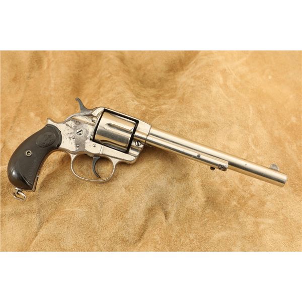 Colt Model 1878 Double Action Frontier Six-shooter .44-40 Wcf 7 1/2" Revolver, 1893 Antique