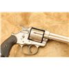 Image 3 : Canadian Prize Colt Model 1878 Double Action Frontier .45 Colt 7 1/2" Nickel Revolver 1883 Antique