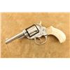 Image 10 : Factory Engraved Colt Model 1877 Lightning Nickel 3.5" .38 Double Action Revolver 1887 Antique